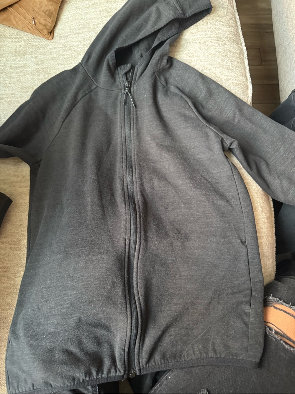 all in motion Kids Black Full-Zip Hoodie Jacket